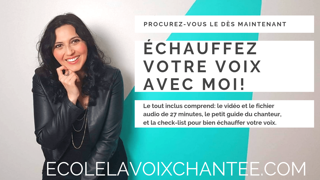 échauffez votre voix avec moi!